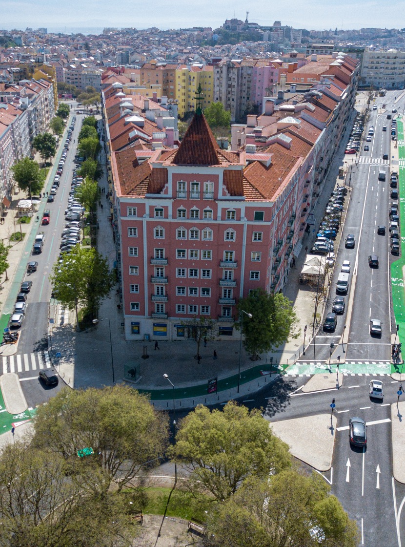 Construção de Ciclovia - Praça de Londres, Lisboa