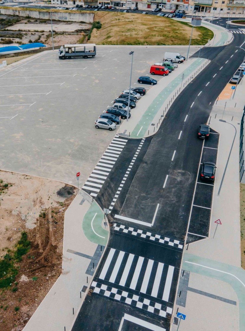 Reperfilamento da Rua das Fontaínhas