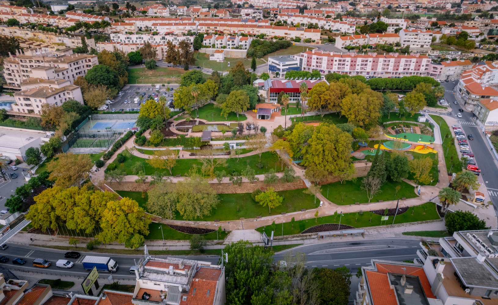 Jardim Municipal José Álvaro Vidal – Requalificação Paisagística e Anfiteatro ao ar livre – 4ª Fase