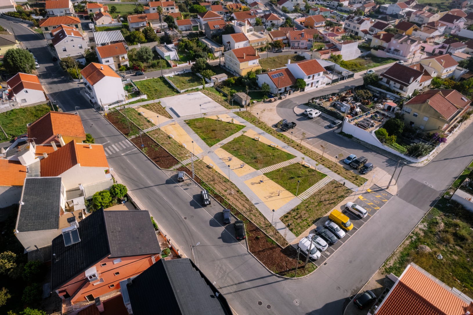 Obras de Urbanização na UGT (AUGI) - Bairro Portela da Azóia, Santa Iria da Azóia