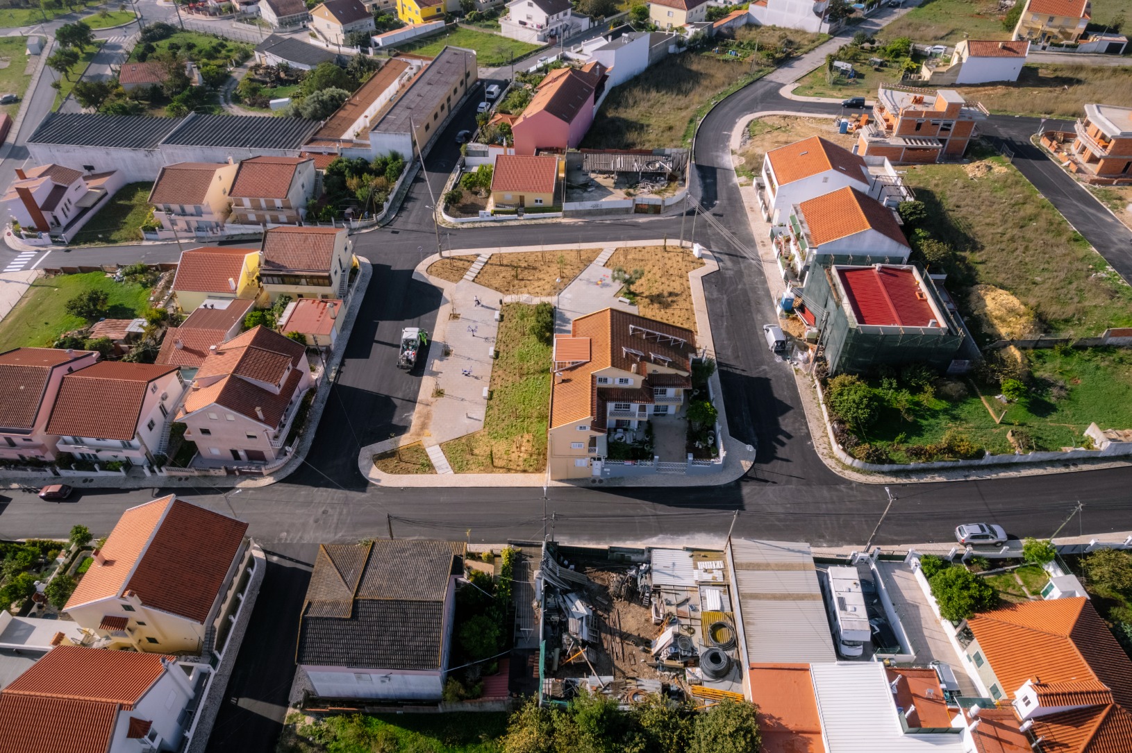 Obras de Urbanização na UGT (AUGI) - Bairro Portela da Azóia, Santa Iria da Azóia