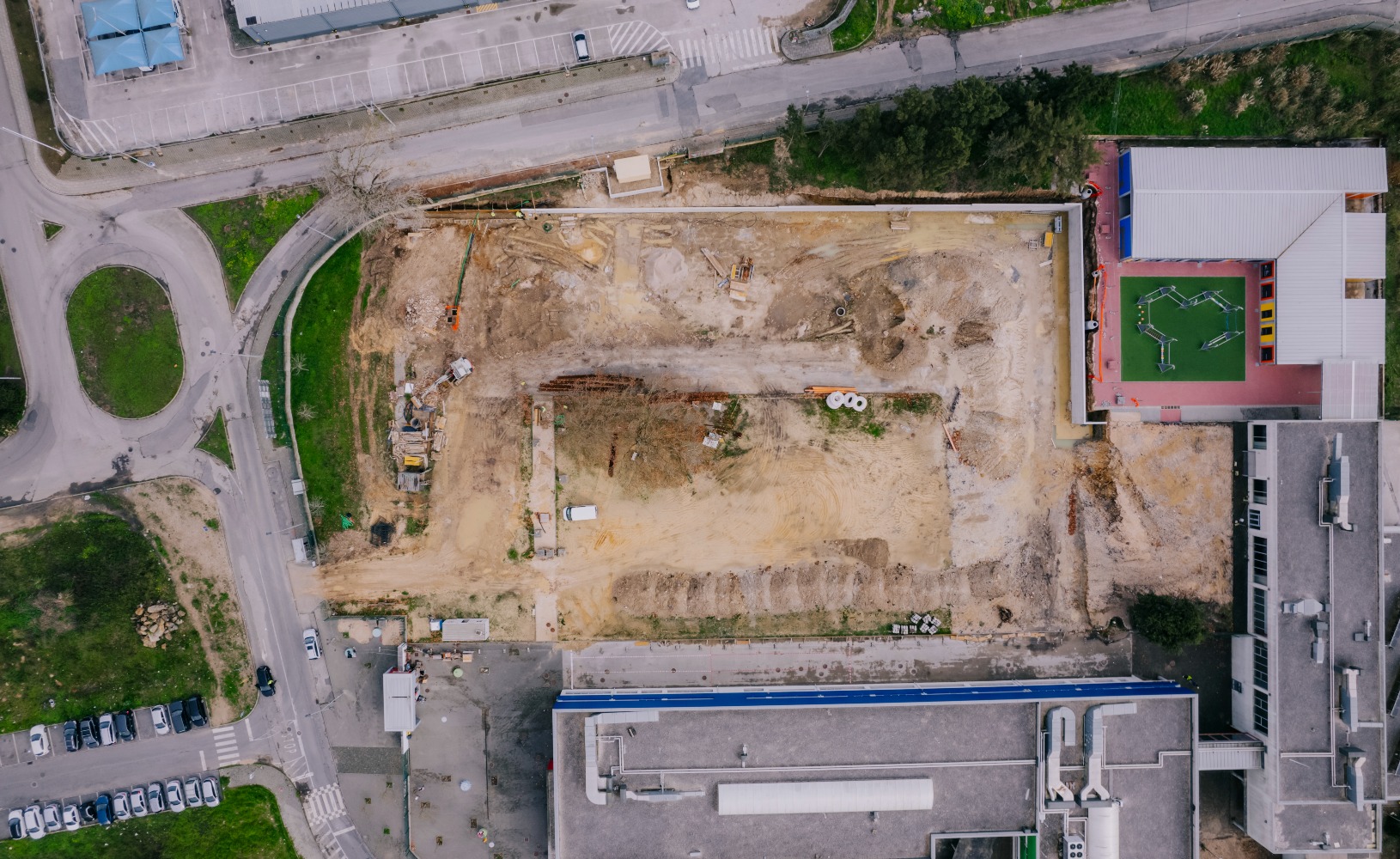 Escola Visconde Juromenha - Campo de Râguebi - Unikonstroi