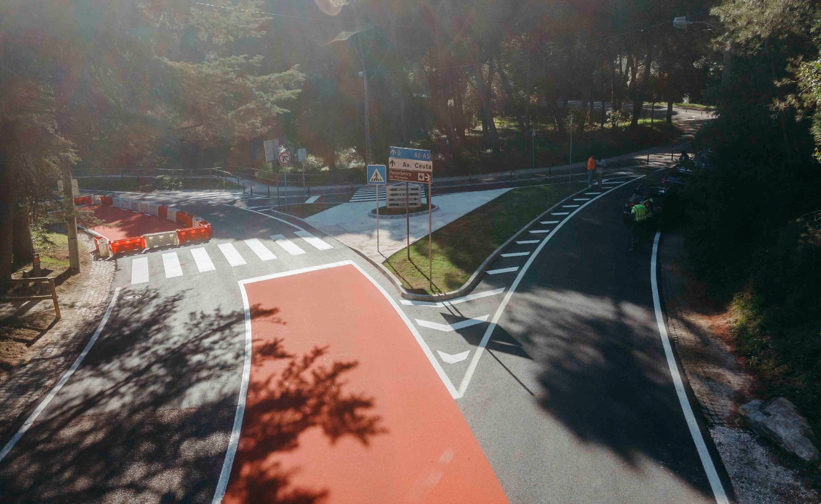 Soluções de Acalmia de Tráfego no Parque Florestal de Monsanto – Bloco A