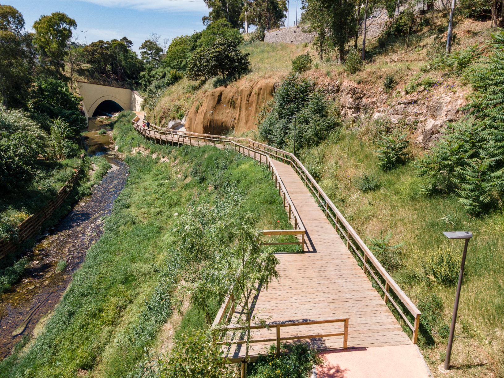 Eixo Verde e Azul do Parque do Rio Jamor - 1ª Fase